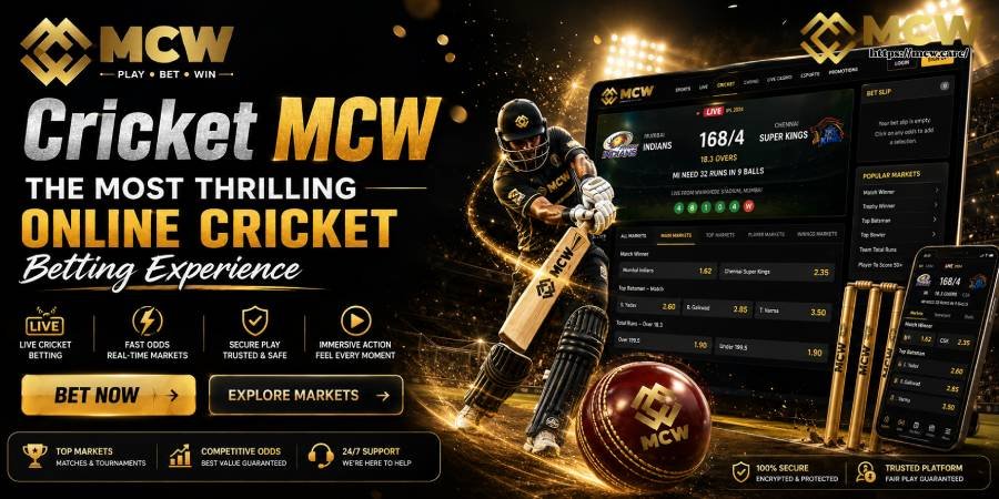 Cricket MCW – The Most Thrilling Online Cricket Betting Experience Cricket MCW
