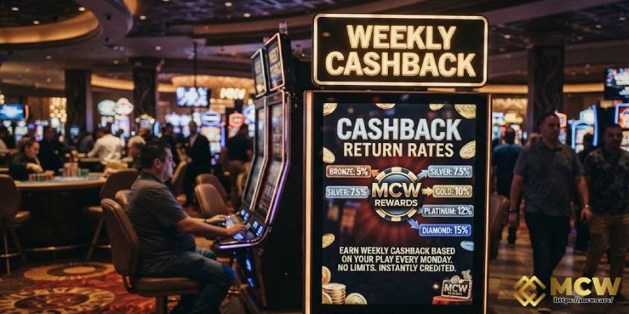 Cashback Return Rates in MCW Weekly Cashback Cashback Return Rates in MCW Weekly Cashback