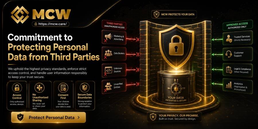 Commitment to Protecting Personal Data from Third Parties