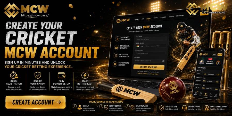 Create Your Cricket MCW Account Create Your Cricket MCW Account