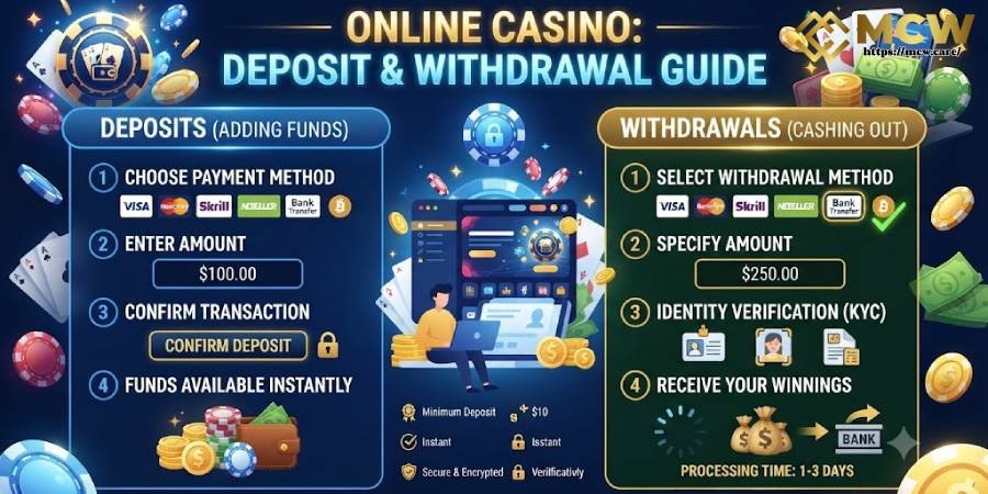Deposit and Withdrawal Guide Deposit and Withdrawal Guide