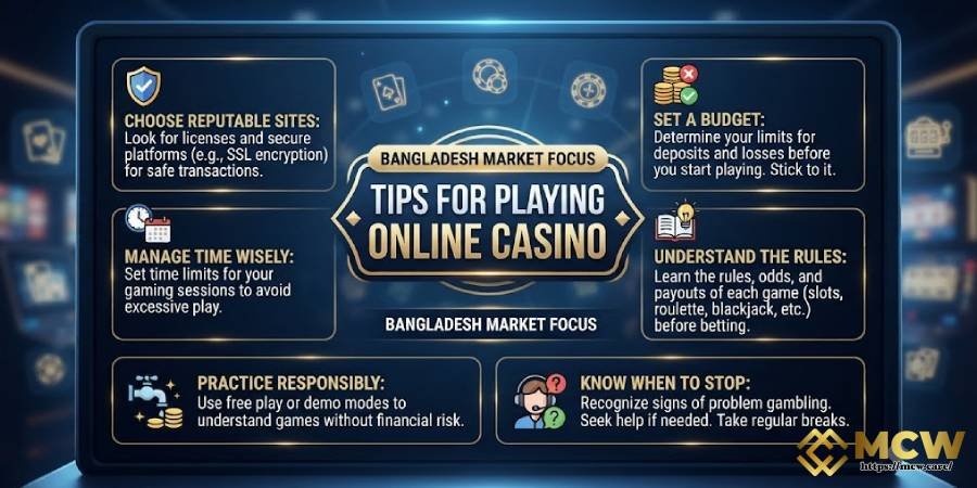 Tips for Playing at Bangladesh Casino MCW Tips for Playing at Bangladesh Casino MCW